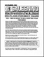 November Flyer 1992